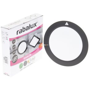   Lampă LED rotundă pentru montare pe suprafață și încastrare în tavan 17 W, alb rece, 17 cm - Shaun Rábalux 2680