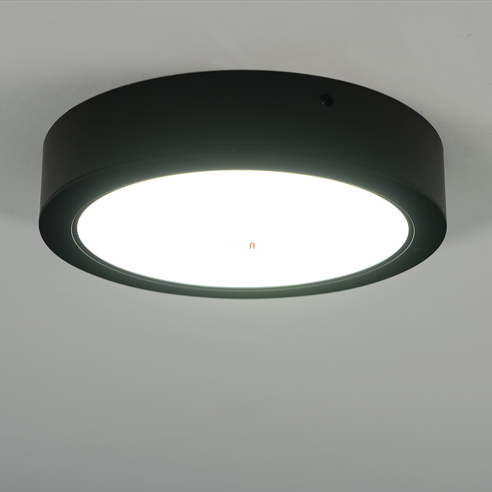 Lampă LED rotundă pentru tavan, alb-negru - Shaun Rábalux 2688