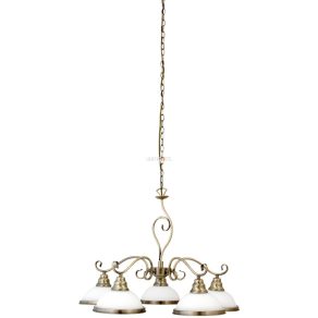   Candelabru clasic în culoarea bronz, cu 5 brațe - Elisett Rábalux 2755