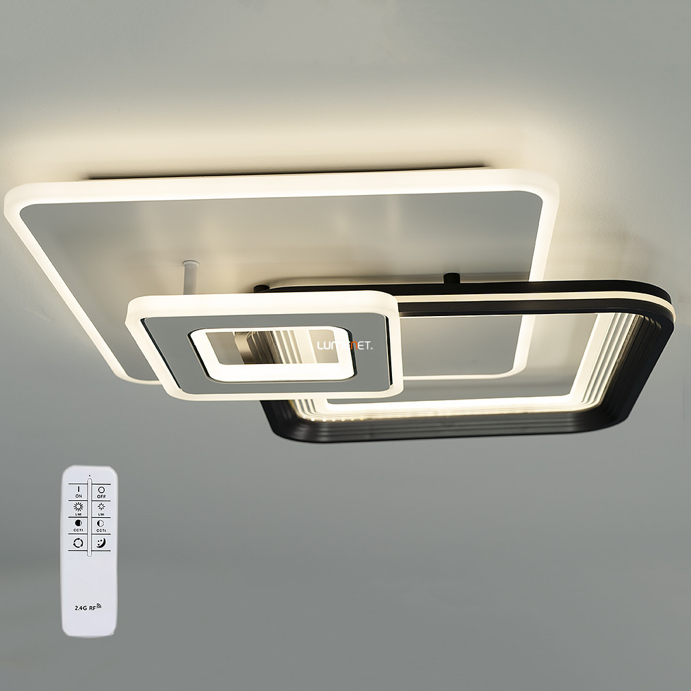 Lampa LED modernă de tavan cu colțuri rotunjite - Stregobor Rábalux 2937