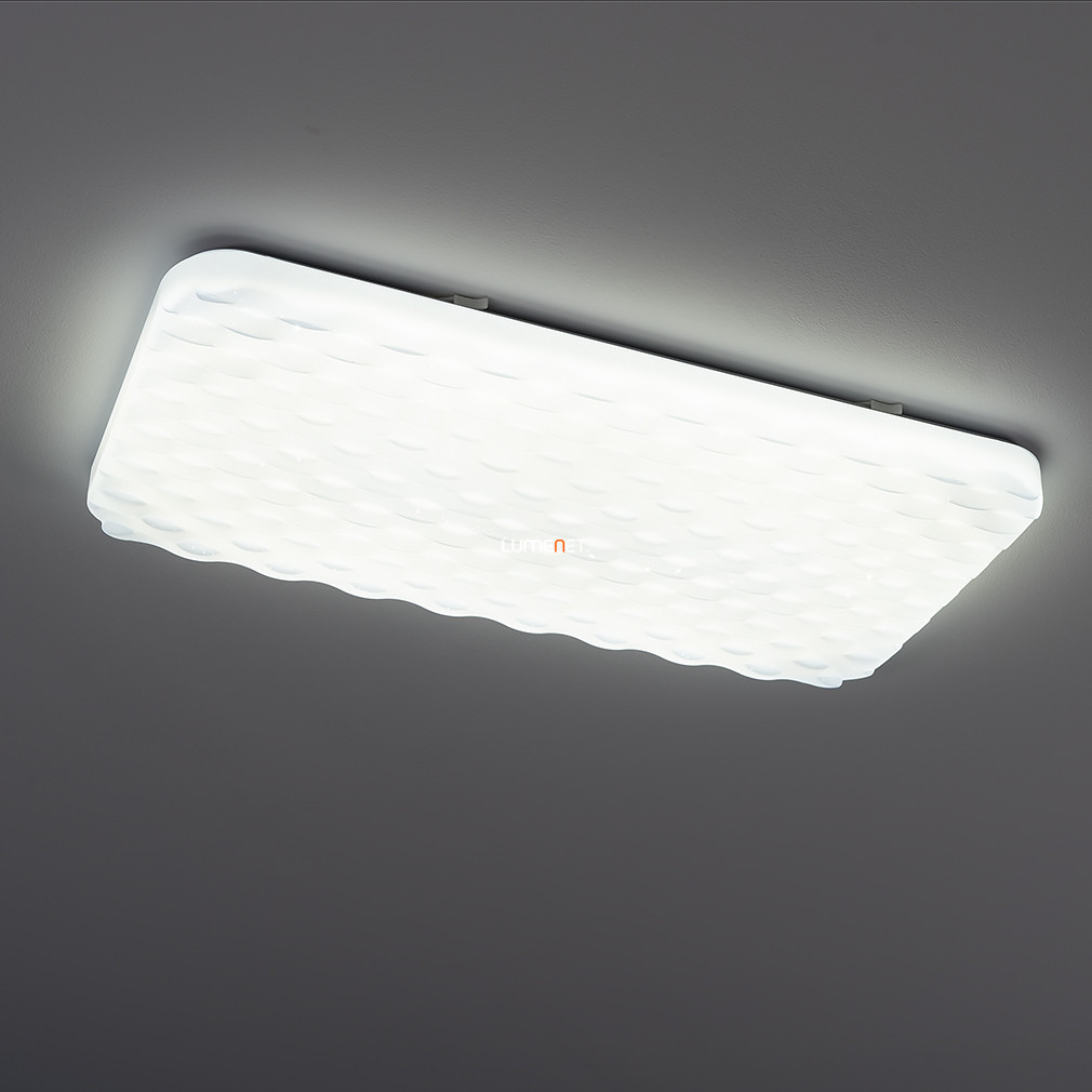 Lampa LED de tavan cu efect de sclipici, 63,5 cm - Eldrick Rábalux 3087