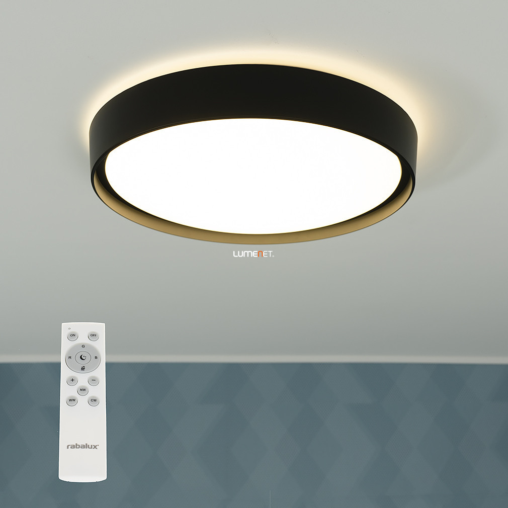 Lampă LED inteligentă pentru tavan cu telecomandă, 50 cm - Achilles-RGBW Rábalux 3146