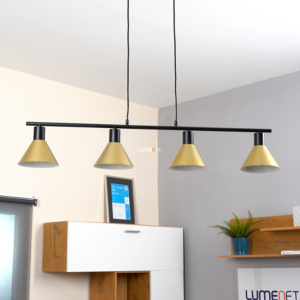 Lampa suspendată aurie, 100 cm - Alvaro Rábalux 3160