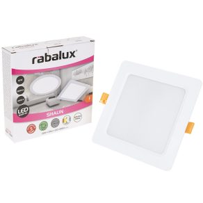 Panou LED încastrat, pătrat, 14,5 cm - Shaun Rábalux 3168
