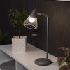 Lampa de masă în culoarea gri, 46 cm - Fanny Rábalux 3182, cu soclu 1xE14