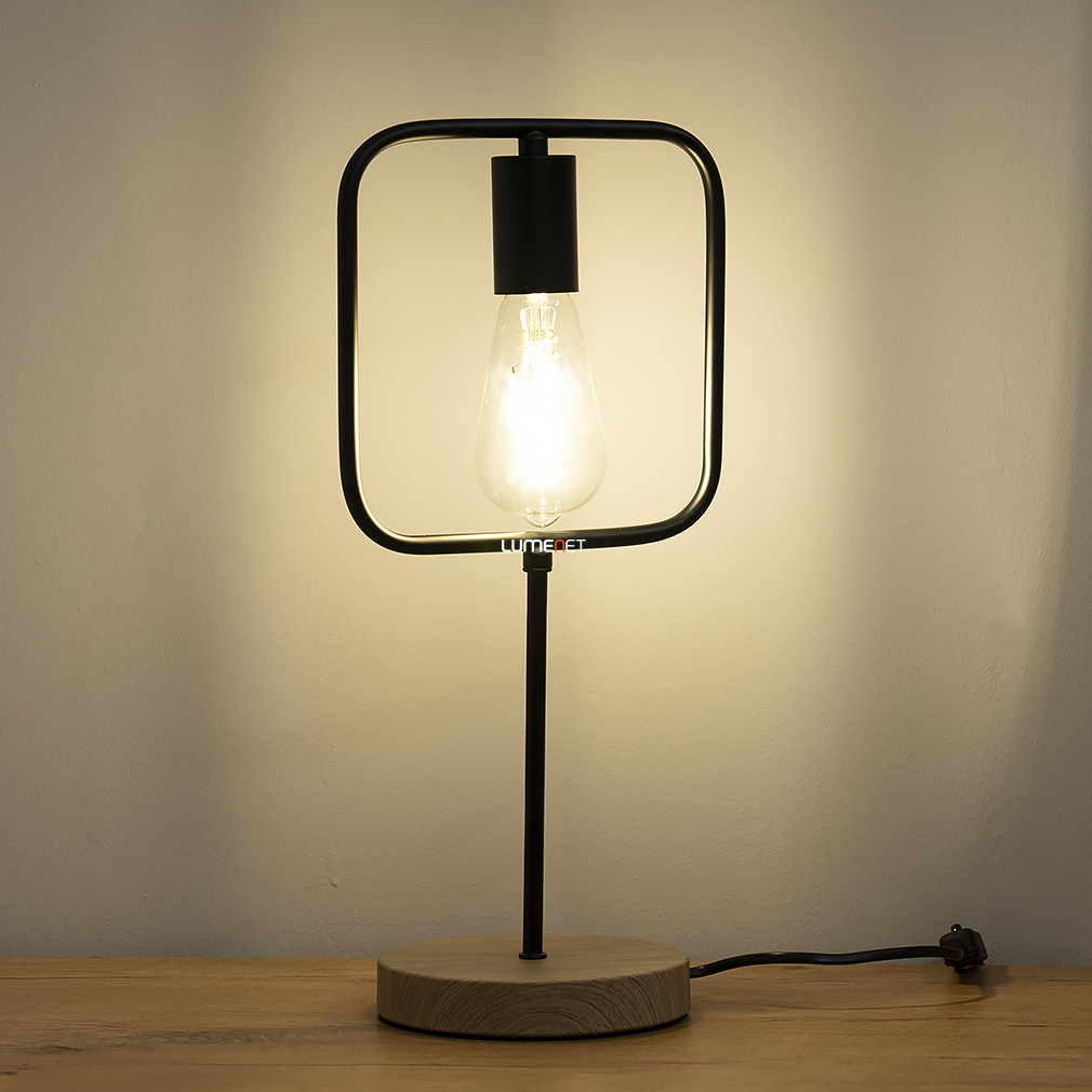 Lampa de masă cu cadru, 43 cm - Rufin Rábalux 3219, cu soclu 1xE27