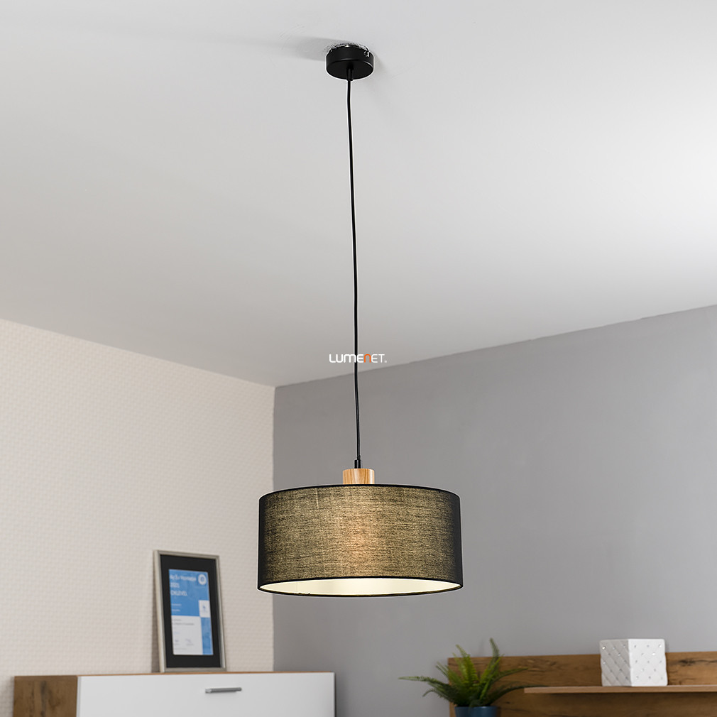 Lampa suspendată din material textil, 35 cm - Miguel Rábalux 3247