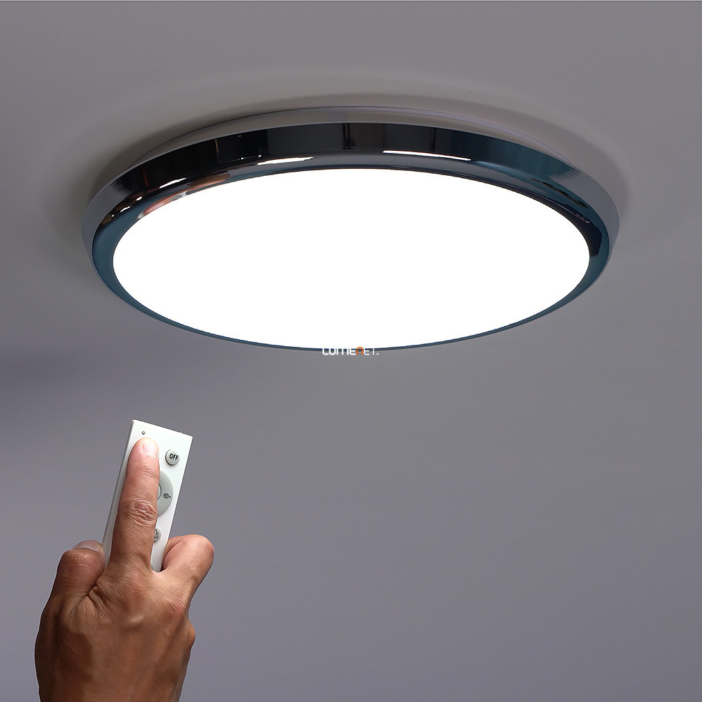 Lampa LED de tavan pentru baie cu telecomandă și culori variabile - Balthasar-RGBW Rábalux 3464