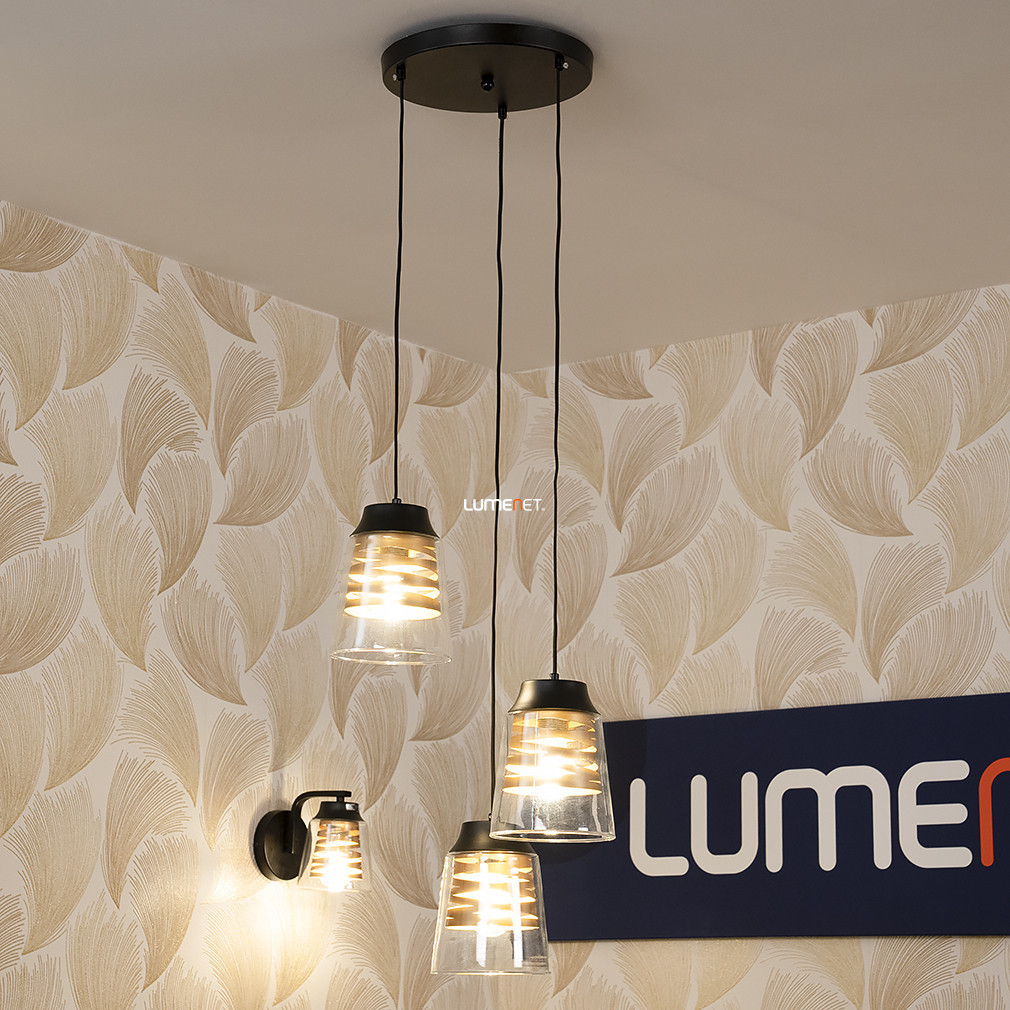 Lampa suspendată cu model în formă de bandă, 40 cm - Zenaida Rábalux 3545