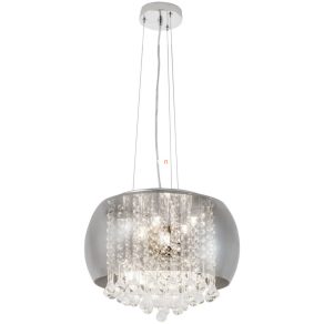   Candelabru de cristal în vitrină de sticlă, 40 cm - Ninelle Rábalux 3599