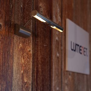   Lumină pentru tablou cu două prize, nichel - Lumină pentru tablou Rábalux 3641