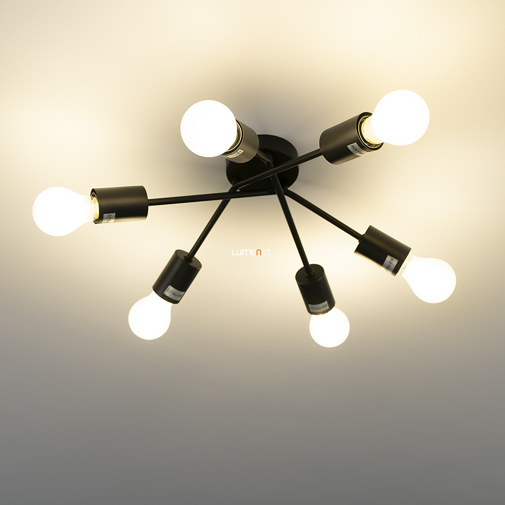 Candelabru minimalist negru - Hat Rábalux 3990