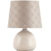 Lampă de masă cu model, bej, 26 cm - Ellie Rábalux 4380, cu soclu 1xE14