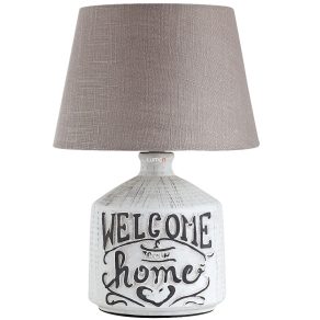   Lampă de masă Welcome home, 35 cm - Petra Rábalux 4386, cu soclu 1xE14