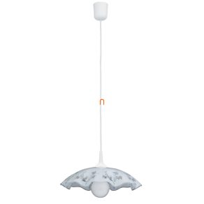   Lampă suspendată, sticlă cu model ondulat - Vino Rábalux 4795