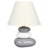 Lampă de noptieră din ceramică, turn din piatră, 25 cm - Salem Rábalux 4948, cu soclu 1xE14