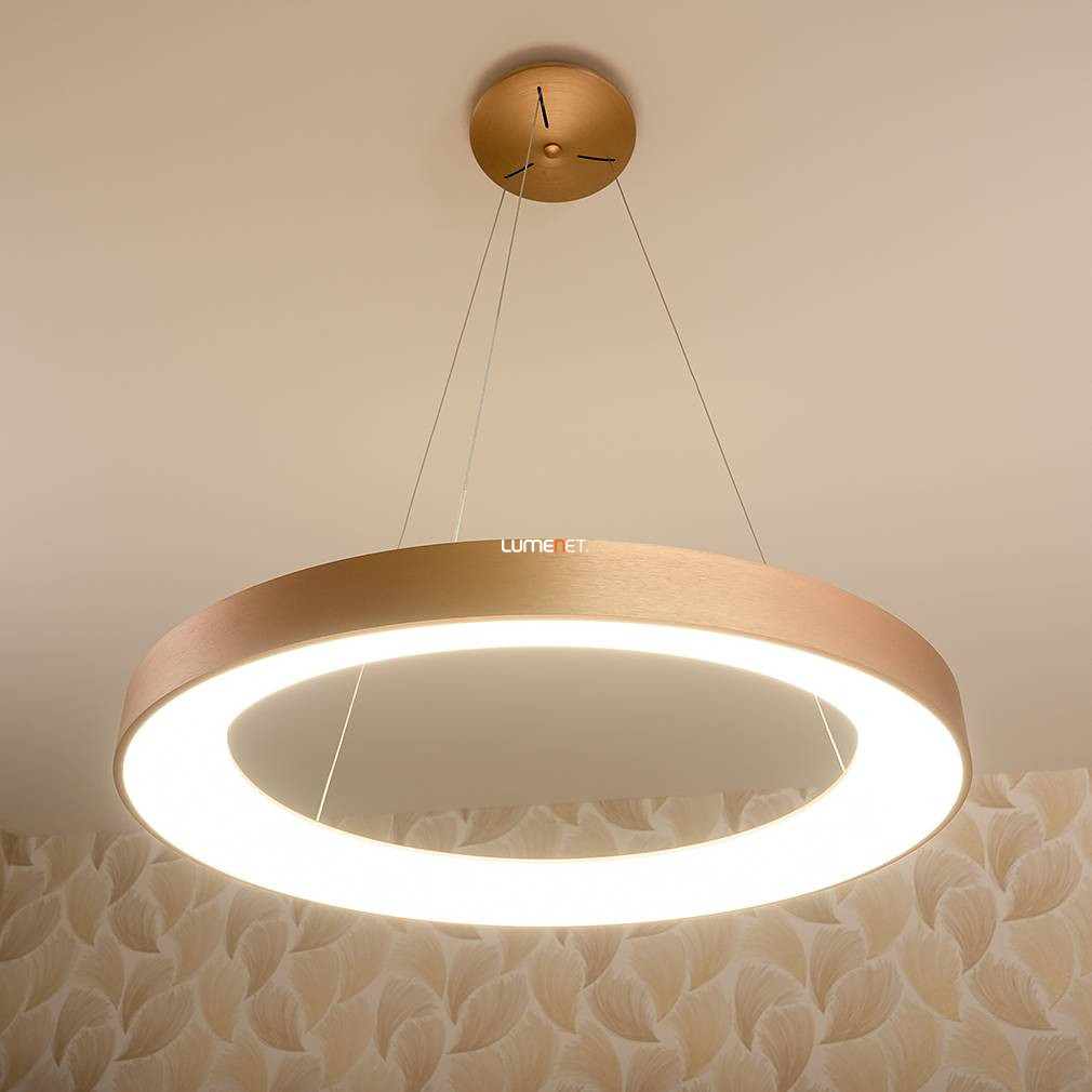 Lampa suspendată cu LED de culoare auriu-maro, 80 cm - Carmella Rábalux 5055