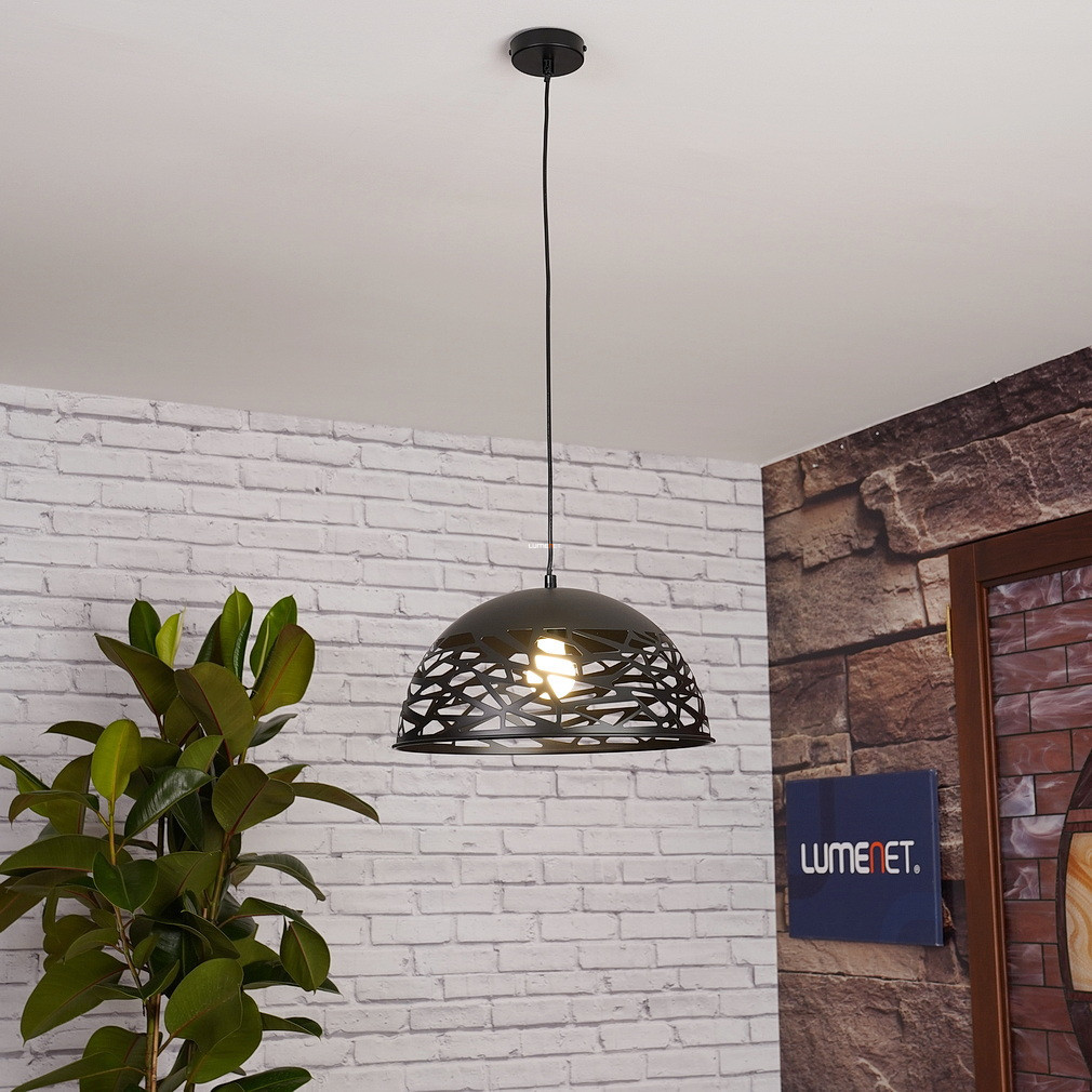 Lampa suspendată, negru - Norena Rábalux 5086