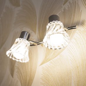 Aplică de perete, sticlă - Hestia Rábalux 5300