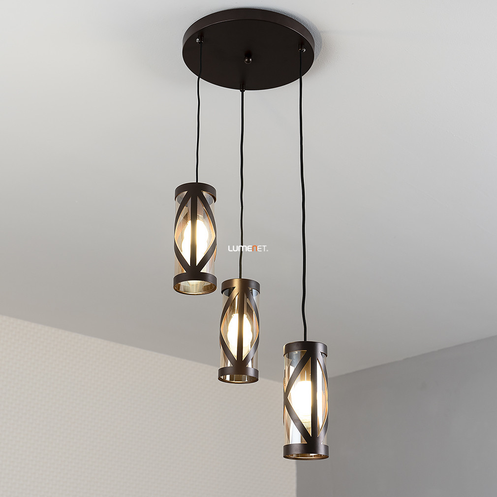 Lampa suspendată cu 3 socluri - Oberon Rábalux 5339