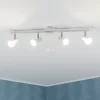 Lampă spot albă cu 4 socluri - Konrad Rábalux 5357