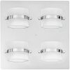 Lampă LED de tavan pentru baie 4x5 W, alb rece - Tony Rábalux 5492