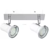 Spot pentru tavanul băii cu două surse de lumină LED alb rece - Steve Rábalux 5498