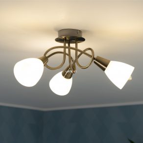 Lampă de tavan cu braț răsucit - Jenna Rábalux 5533