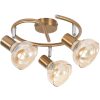 Spot de tavan cu trei socluri, culoare auriu - Holly Rábalux 5549