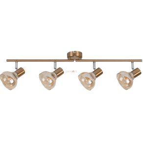   Spot de tavan Karos cu patru socluri, culoare auriu - Holly Rábalux 5550