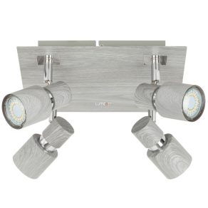 Spot de tavan cu patru socluri - Merkur Rábalux 6128