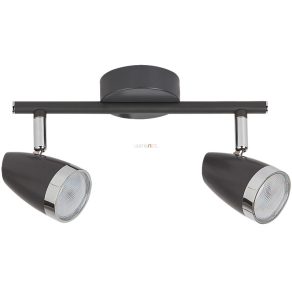   Lampă spot Karos LED 2x4 W, alb cald, gri - Karen Rábalux 6513