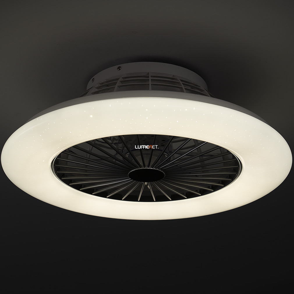 Lampa LED de tavan cu ventilator și telecomandă, 50 cm - Dalfon Rábalux 6859