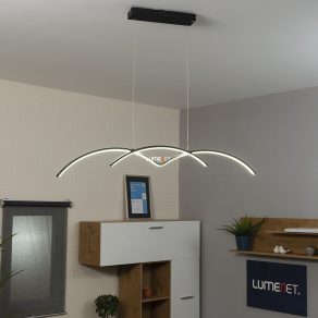   Lampă LED suspendată curbată, triplă - River Rábalux 6899