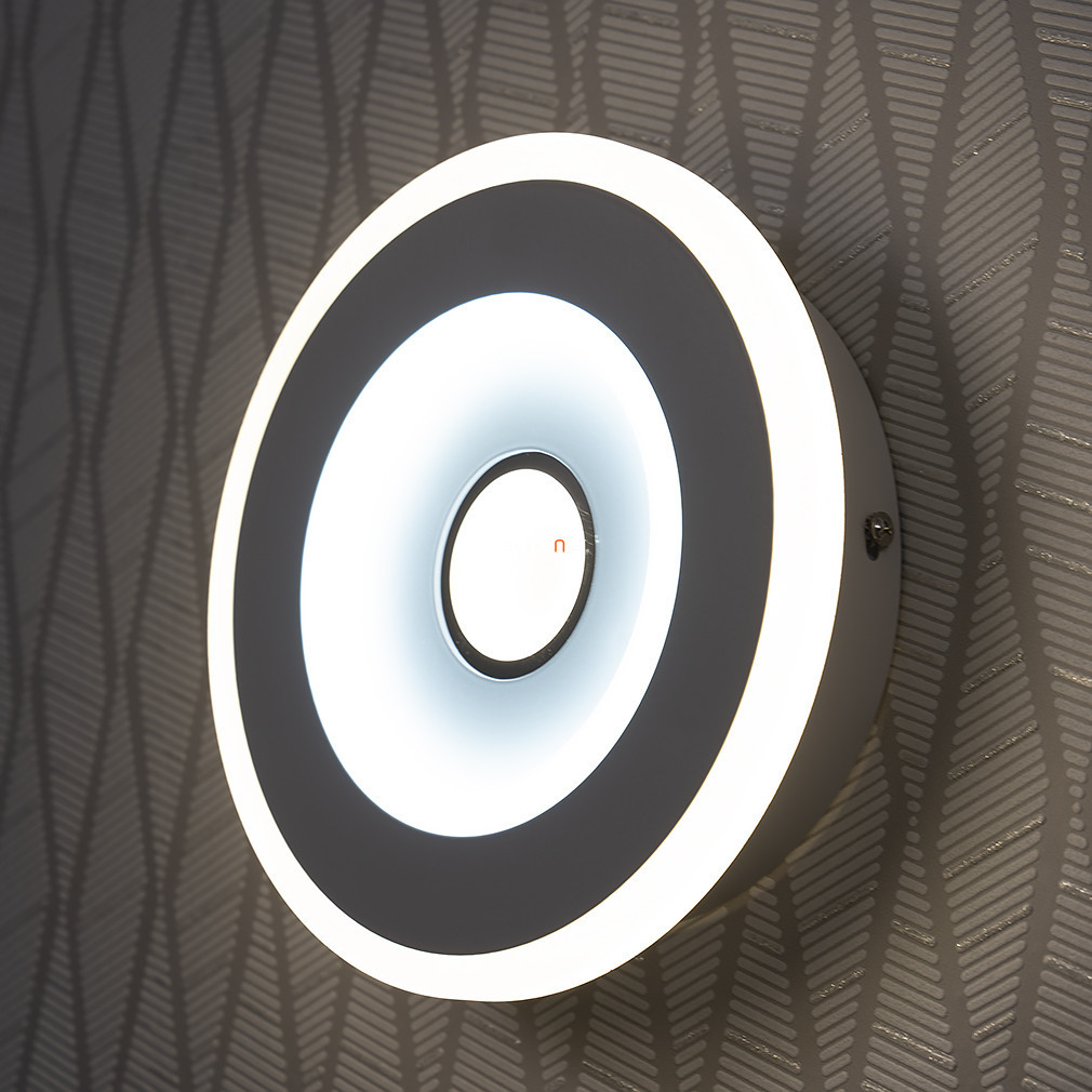 Lampă LED rotundă de perete cu întrerupător de perete, 20 W, alb rece-cald - Taneli Rábalux 6959