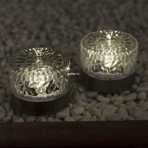   Lampă decorativă LED alimentată cu energie solară, 2 bucăți/pachet - Lentula Rábalux 7010