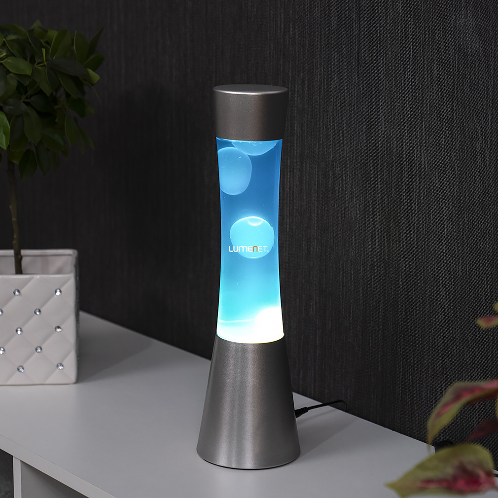 Lampă cu lumină albastră cu sursă de lumină, 39 cm - Minka Rábalux 7029, cu soclu 1xGY6.35