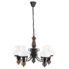 Candelabru rustic în culoarea bronzului, cu 5 brațe - Petronel Rábalux 7079