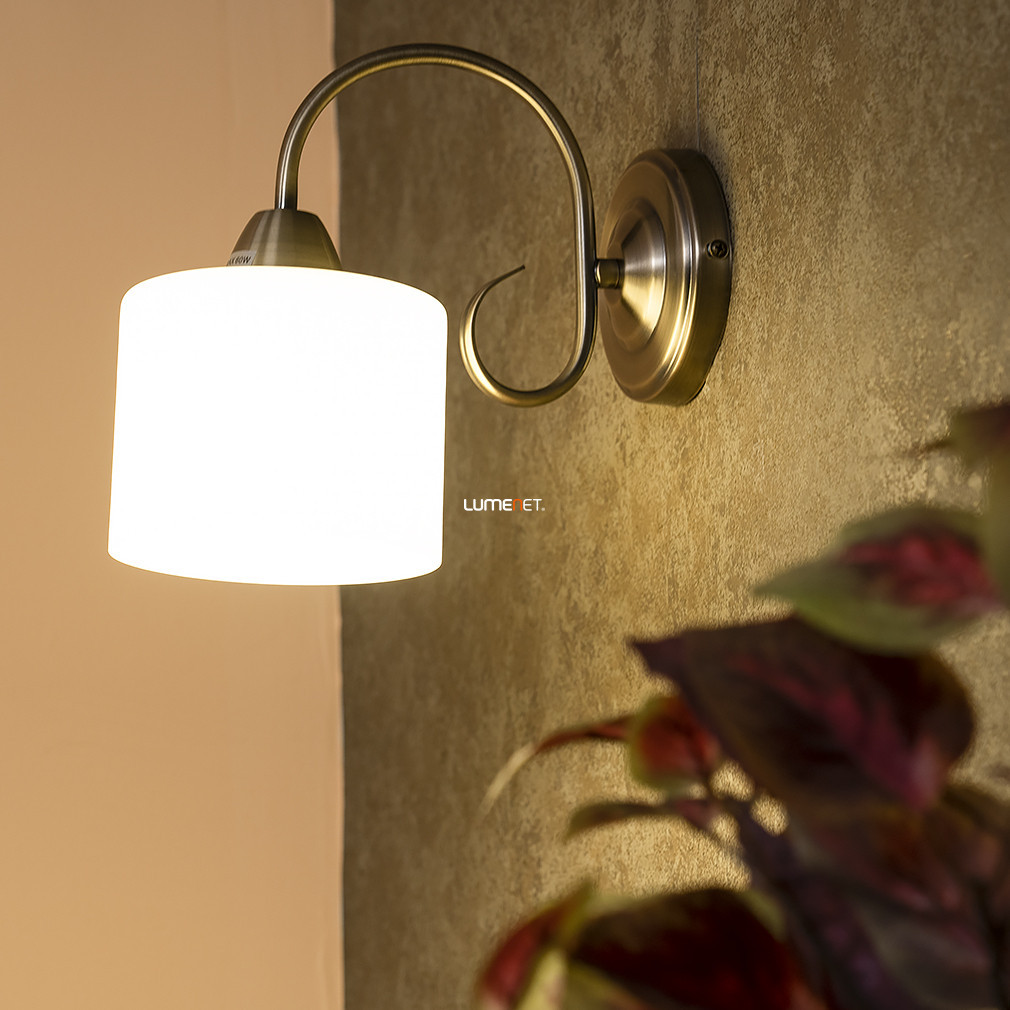 Lampa de perete clasică în culoarea bronz - Edith Rábalux 7274