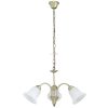 Candelabru cu abajururi din sticlă, culoare auriu, 3 brațe - Francesca Rábalux 7373