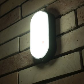   Lampă LED ovală pentru exterior, montată pe perete - Hort Rábalux 7409