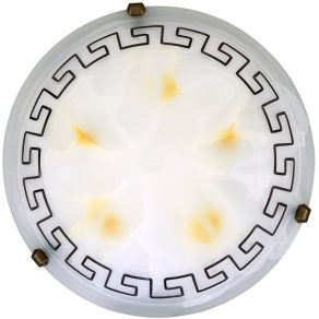  Lampă de tavan cu model meandru, 40 cm - Etrusco Rábalux 7649