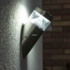 Lampă LED de exterior pentru montare pe perete, design înclinat, oțel inoxidabil - Lisabona Rábalux 7826