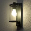 Lampă de perete pentru exterior cu senzor de mișcare, din sticlă - Silistra Rábalux 7892
