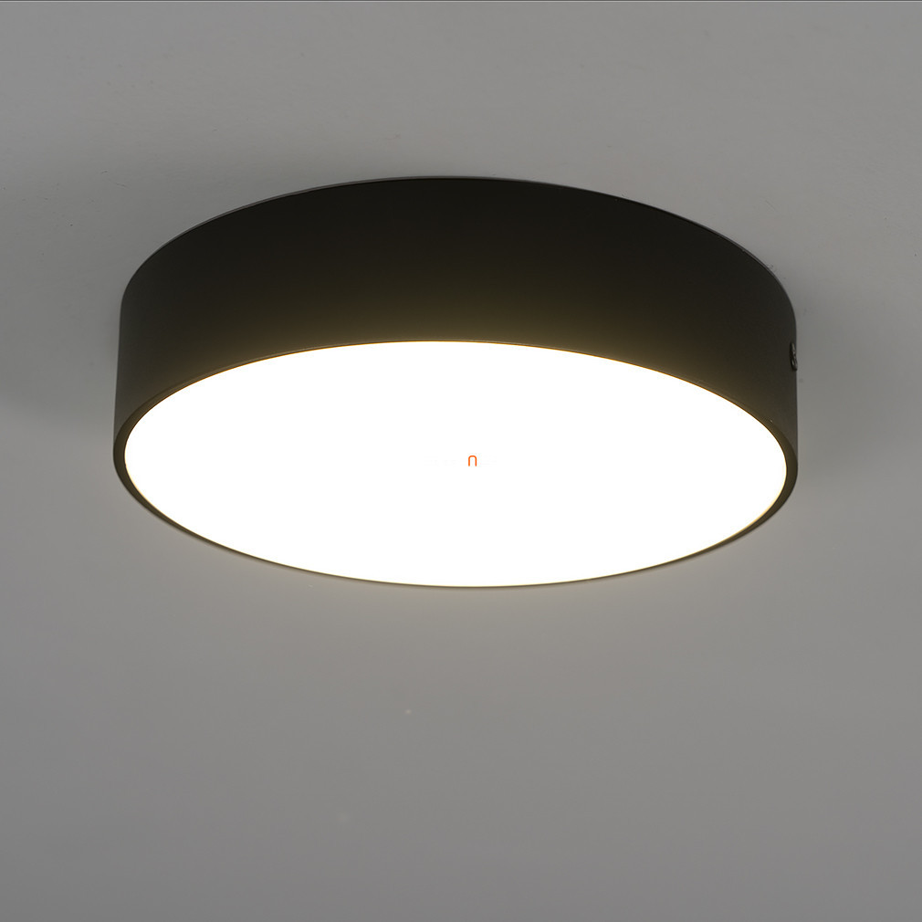 Lampă LED pentru exterior cu tavan, cu temperatură de culoare reglabilă, culoare neagră - Tartu Rábalux 7897