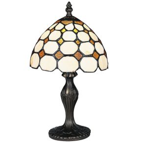   Lampa de masă Tiffany, 36 cm - Marvel Rábalux 8072, cu soclu 1xE14