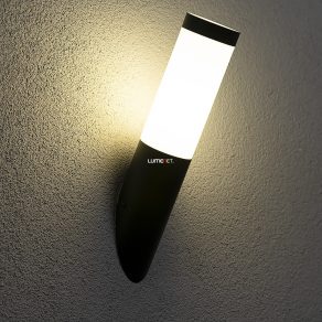 Aplică de exterior, design înclinat - Negru Rábalux 8145