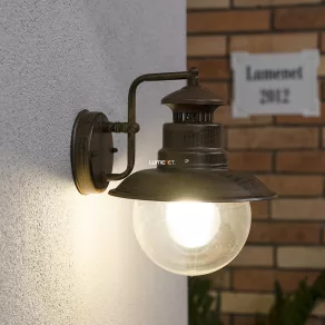   Lampă de perete rustică pentru exterior, în culoarea maro antic - Odessa Rábalux 8163