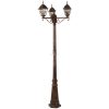 Lampă de exterior cu trei socluri, 212 cm - Monaco Rábalux 8186