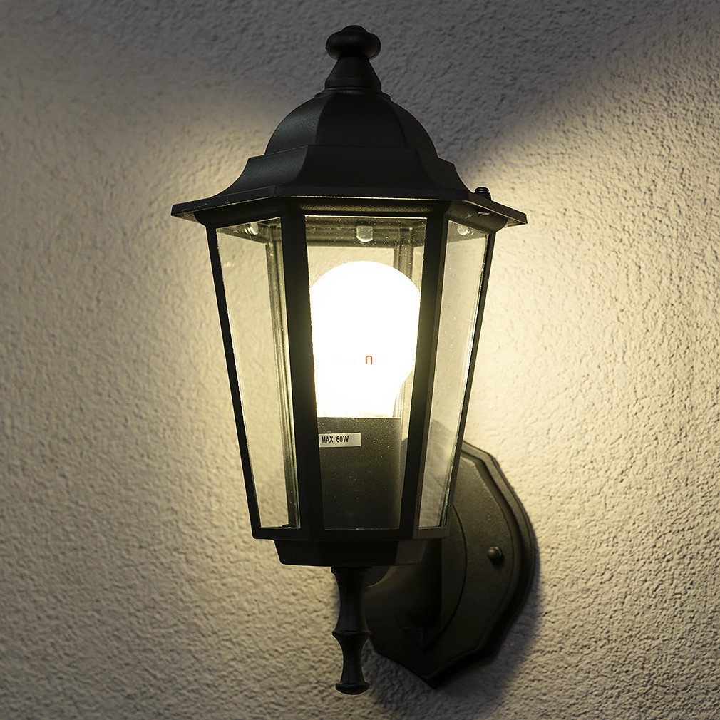 Clasic candelabru de exterior în culoare neagră - Velence Rábalux 8204